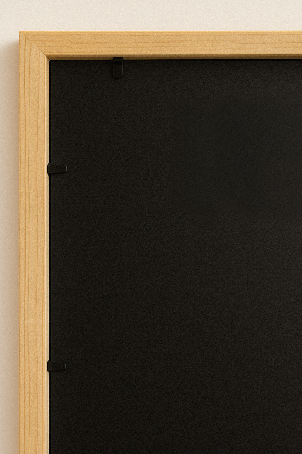 Backing board, Black