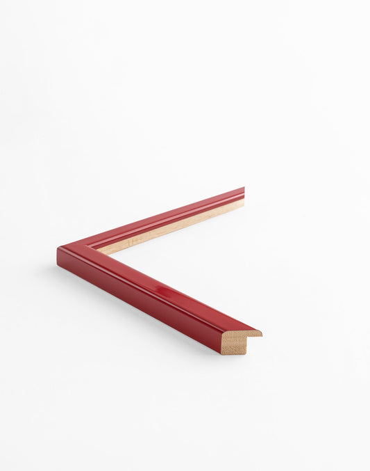 Sample: Stockholm (13x13mm), Crimson Red - Glossy