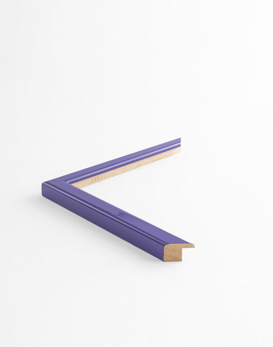 Sample: Stockholm (13x13mm), Purple - Gloss