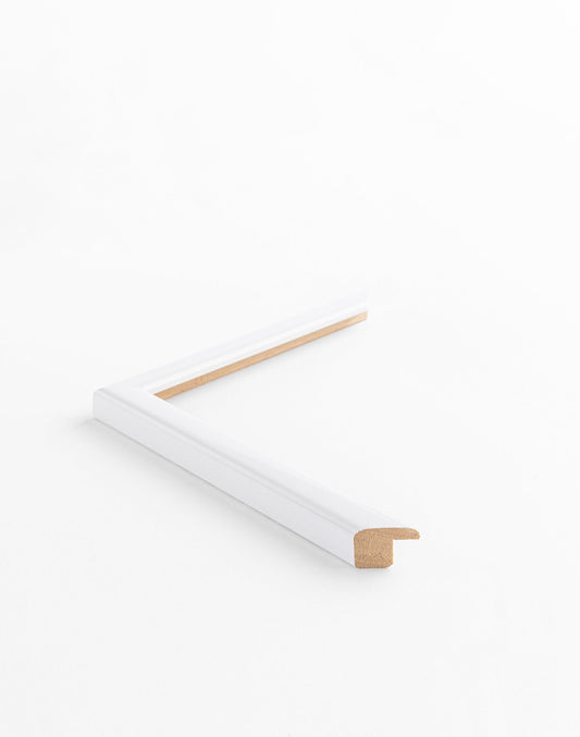 Sample: Stockholm (13x13mm), White - Gloss